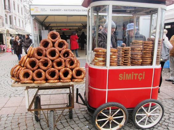 Simit Istanbul street food