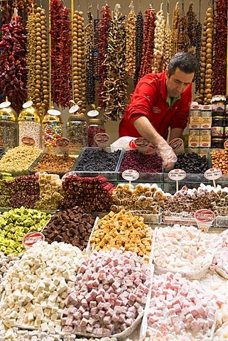 turkish delight in the grand bazaar market