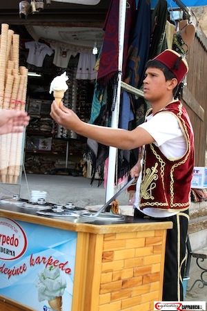 Turkish ice cream vendor prank their customer