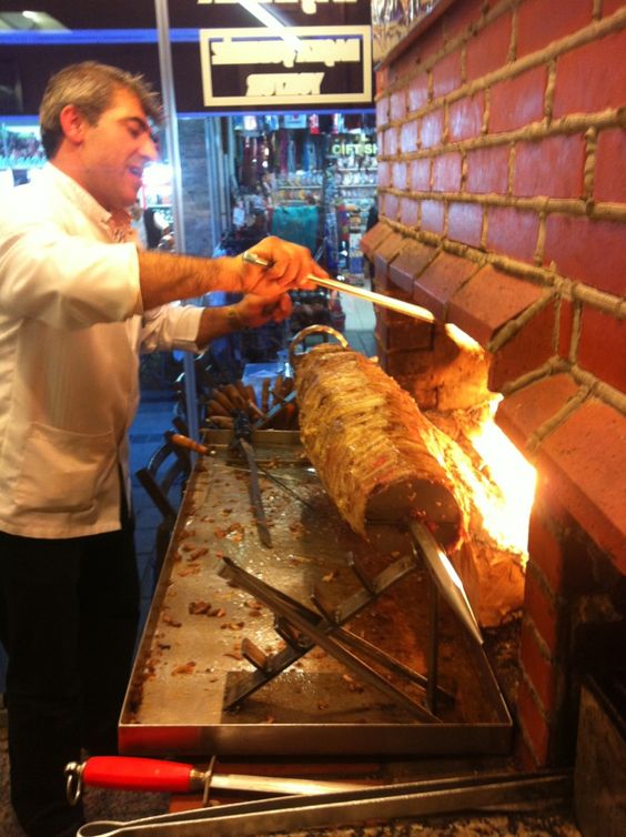 Famous sehzade Cağ Kebab in Istanbul