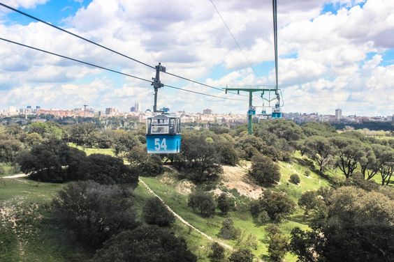 Casa de Campo cool amusement park in Madrid