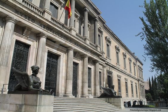 National Archaeological Museum the art in Madrid