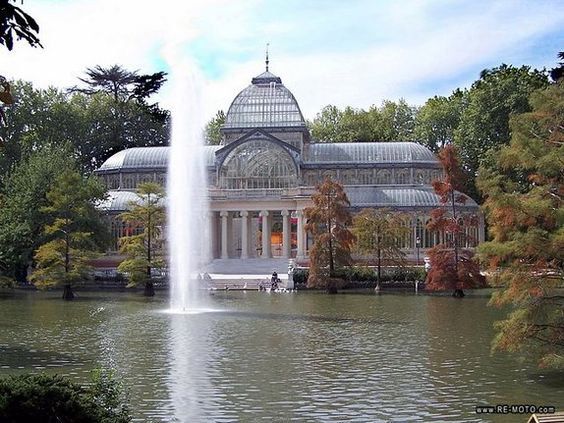 El Retiro park in Madrid