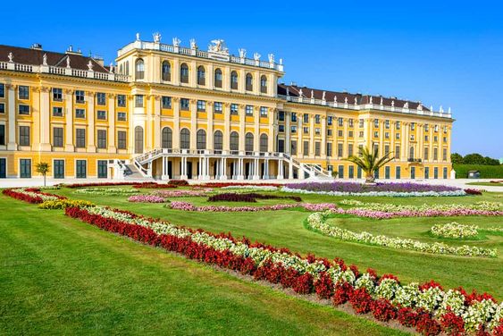 Schönbrunn Palace tourist attraction in Vienna