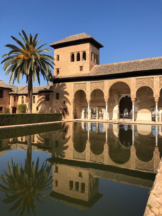 Alhambra, Granada tourist attraction in Spain