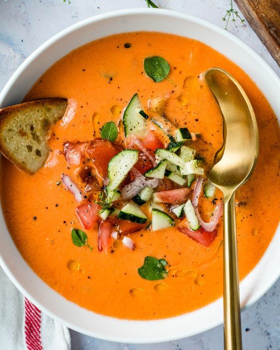 Gazpacho Spanish appetizer