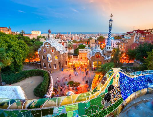 Park Güell in Barcelona