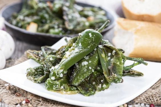 pimientos de padron, Spanish food