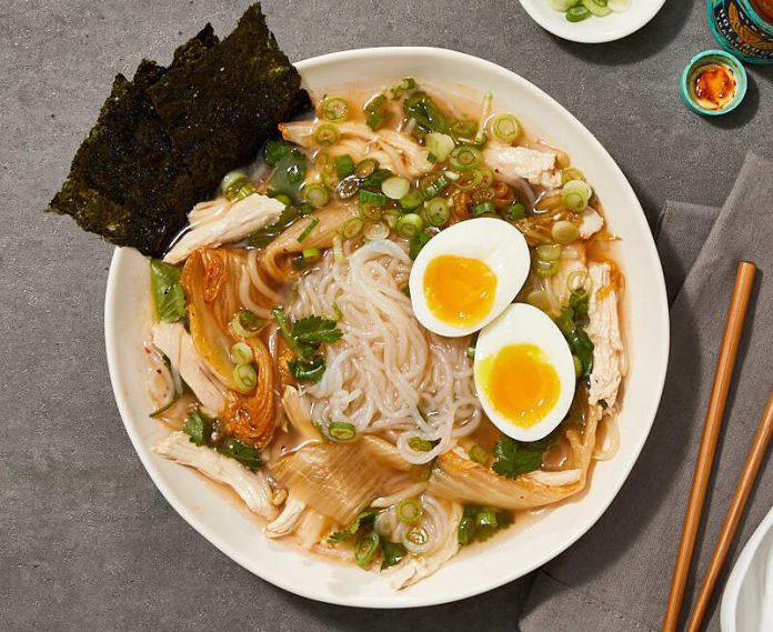 Authentic Taste Dish In Variants Japanese Noodle Ramen