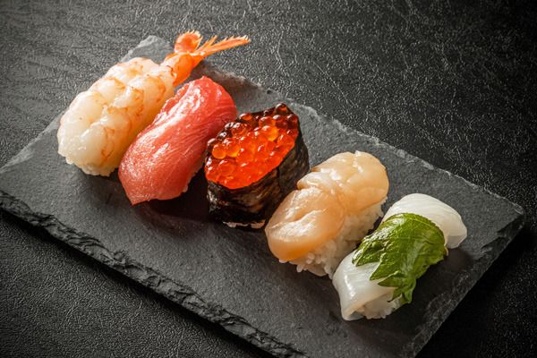 Sushi, Japanese rice rolls 
