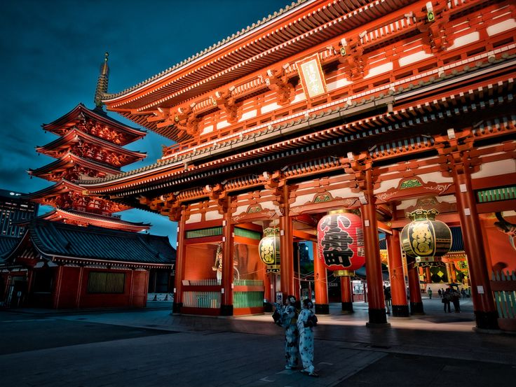Historical sites Senso-ji Temple