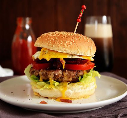 Kiwi Burger of classic burger in New Zealand