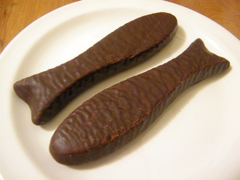 Unique Chocolate Fish Snack