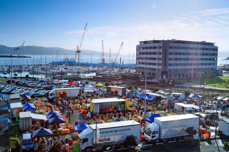 Wellington Harbourside Market