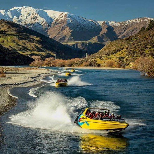 Jet Boating is interesting water tourism to try