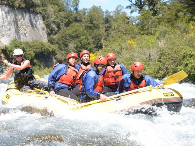 Refreshing water sports Rafting