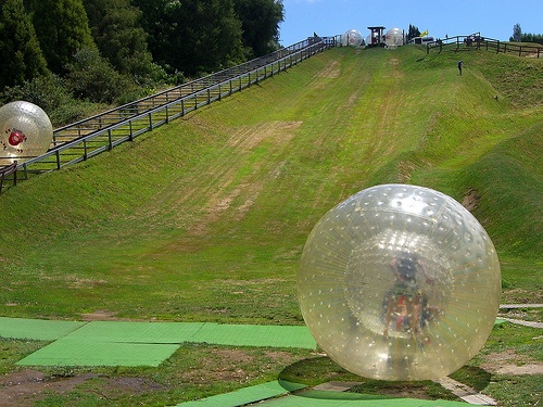 Roll like a ball with Zorbing