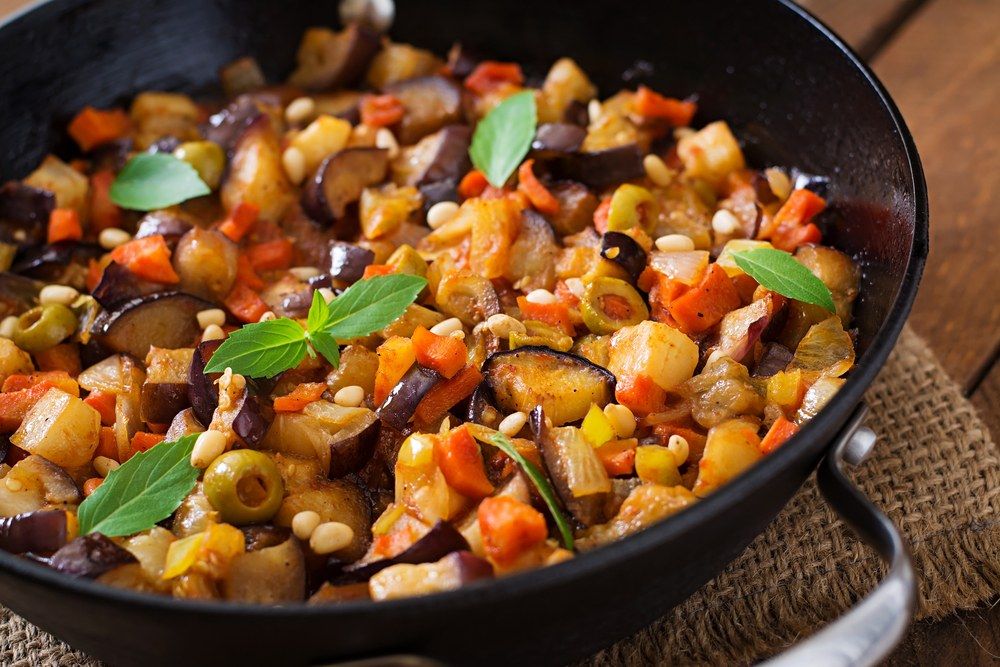 Italian Salad of Caponata 