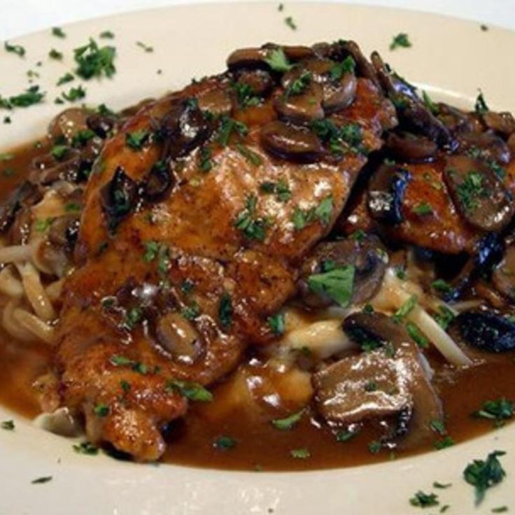 Veal Marsala or Italian Chicken Mushroom 