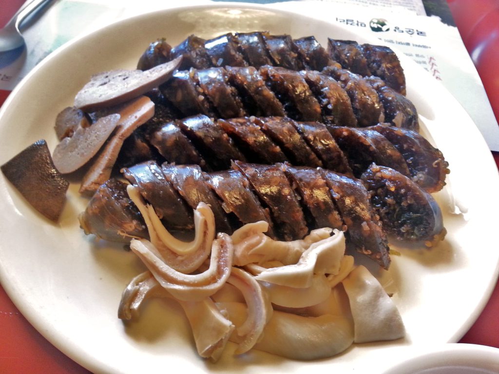 Korean Sausage Soondae