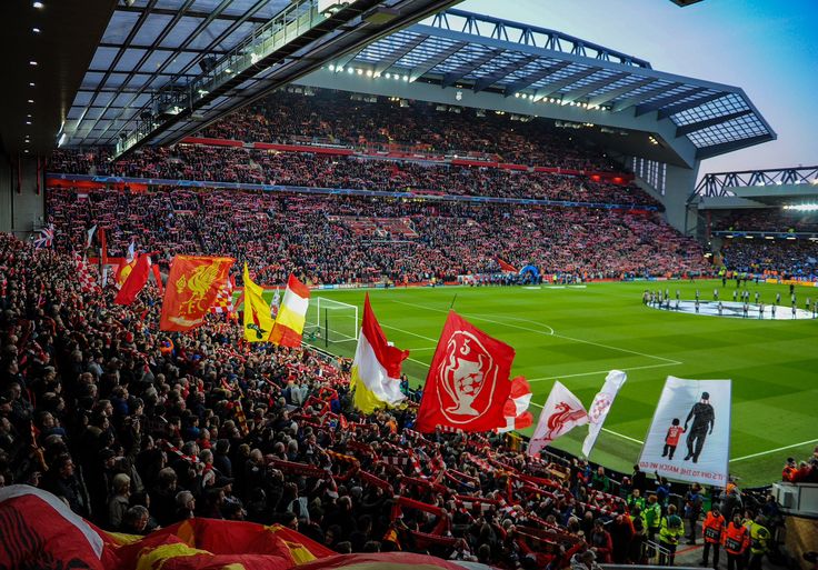 Anfield Stadium of Liverpool