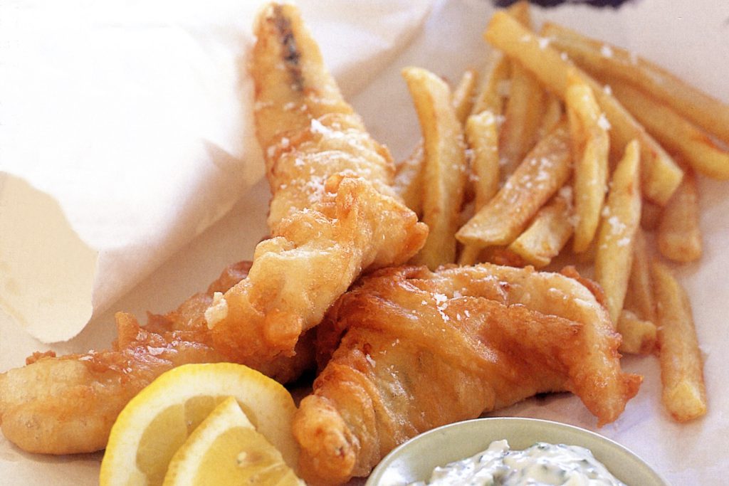 Skate Fish and Chips