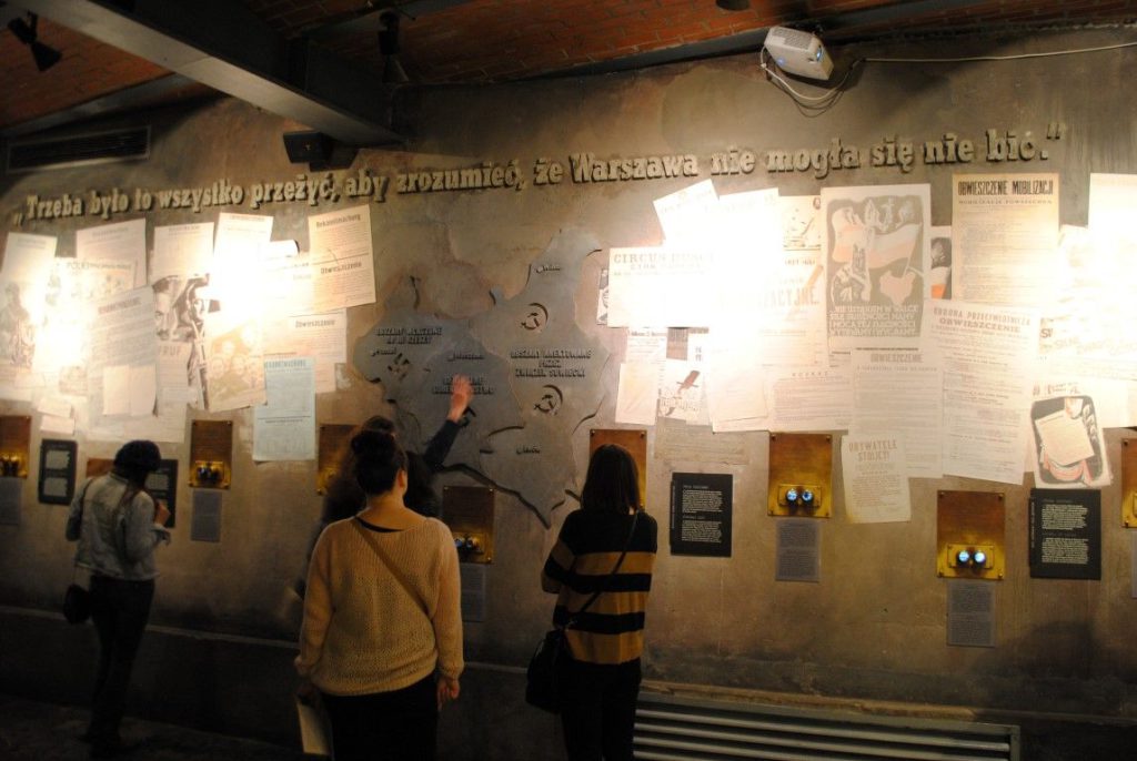 Inside Warsaw Rising Museum
