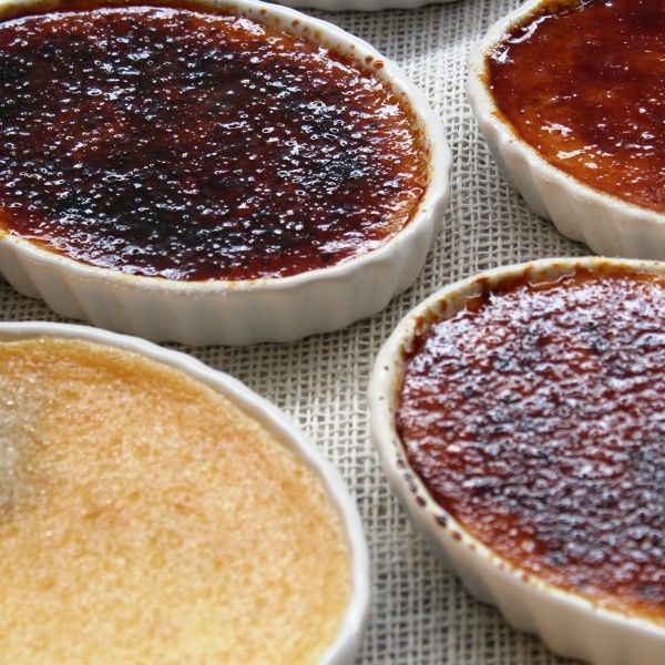 Krem Brulee z Malinami