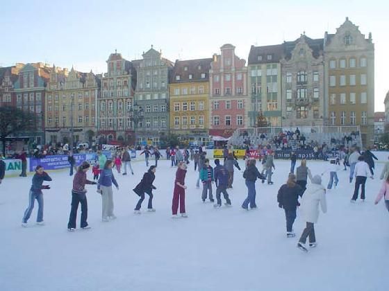 Winter Wroclaw Poland