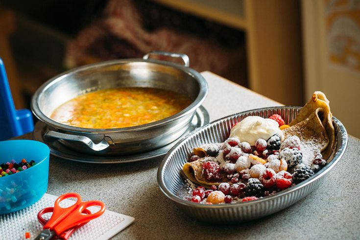 Pea Soup and Pancakes